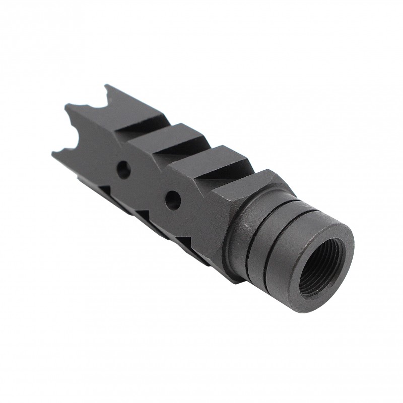 CERAKOTE COLOR OPTION AR15/.223/5.56 Nato Steel Shark Muzzle Brake 1